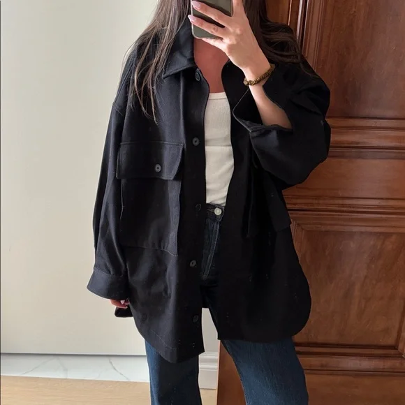 Zara Oversized Jacket - Picture 1 of 5